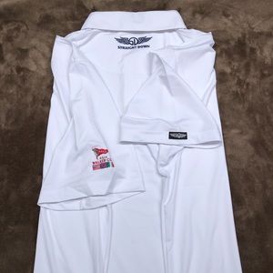 Straight Down” White 2XL 46TH Walker-Cup Shirt XXL